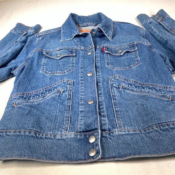 Vintage Levi’s snap button denim jacket 77755 Hong Kong - Picture 2 of 9